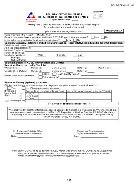 dole wair|amr dole form.